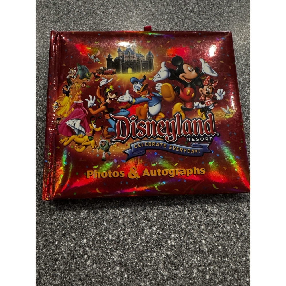 Disneyland Resort Scrapbook Photo album and autograph book